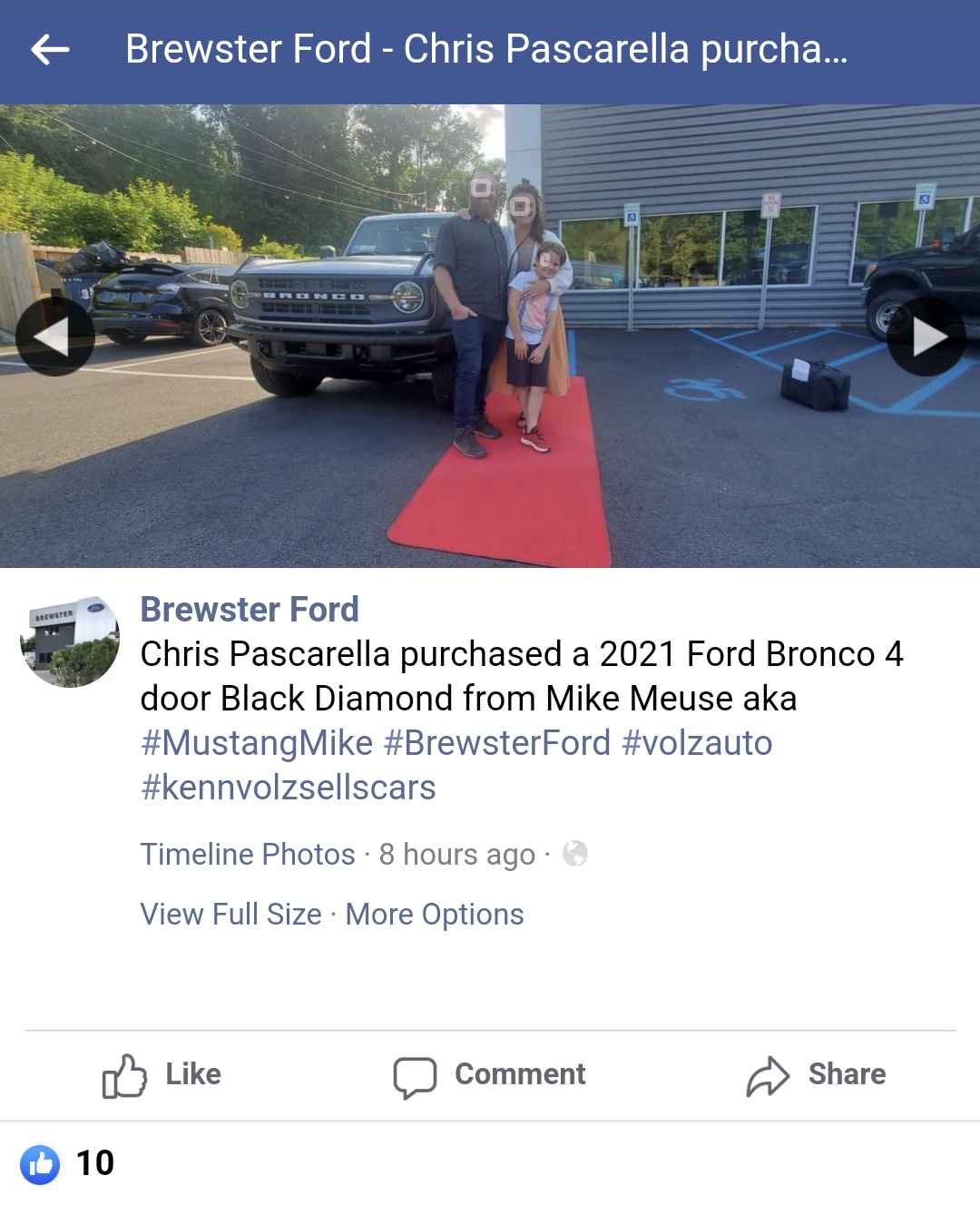 Ford Bronco NJ/NY/Delaware/Eastern Pa./MD/Ct Volume Buyers? 732AD90A-0C5F-4D9D-82B1-45CD71957BFB