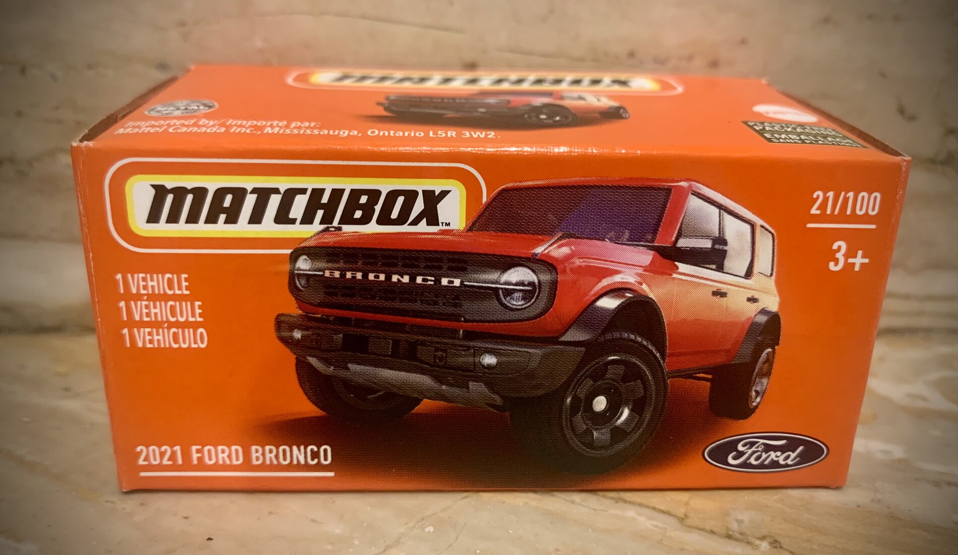 Ford Bronco Matchbox: 2021 Bronco 4 DR 82565615-F8FF-45B2-AE5E-C3B709466C8B