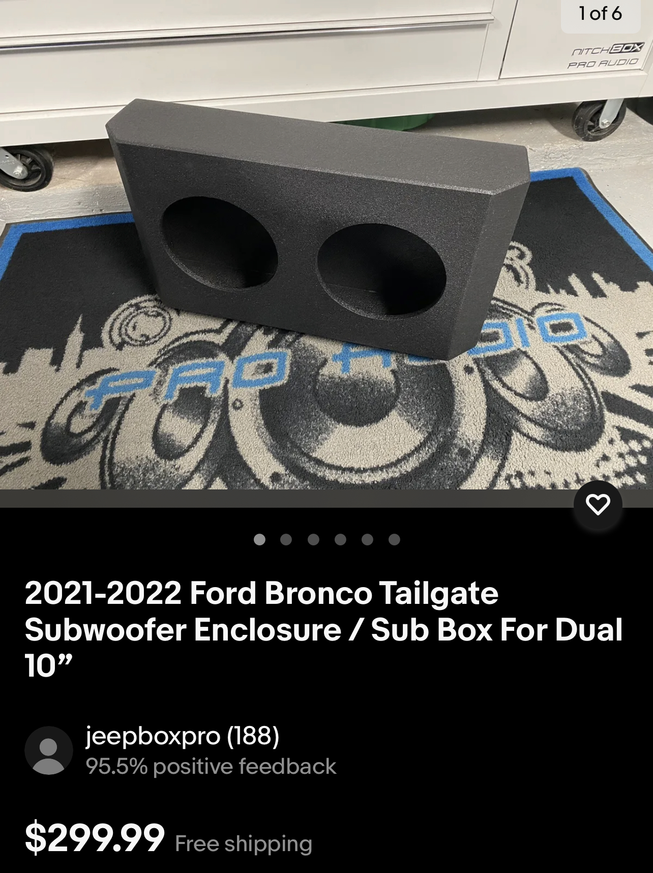 Ford Bronco Check out this tailgate subwoofer enclosure 85C6794F-B520-4D9B-95F3-42E8FA5C9C03
