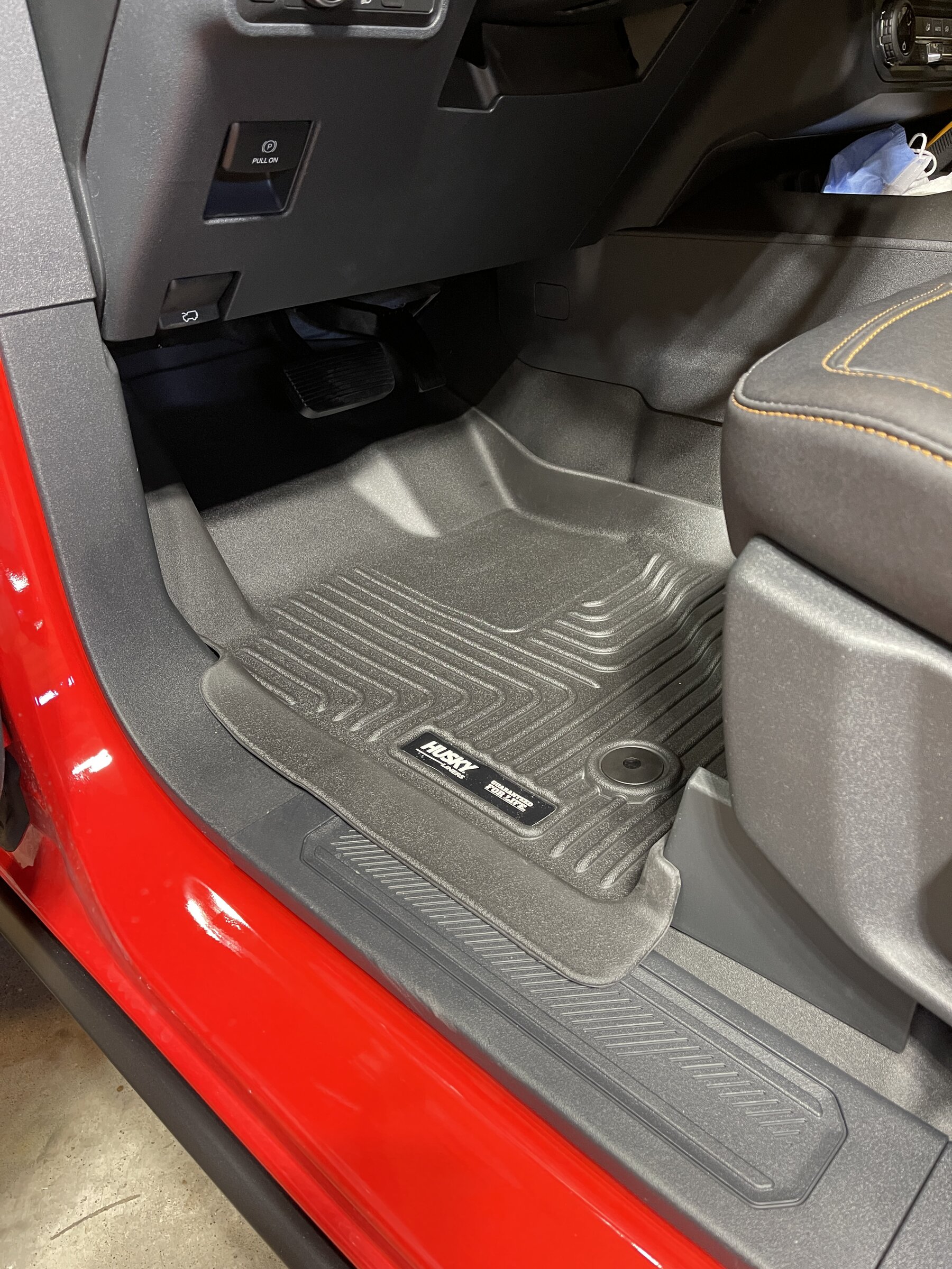 Ford Bronco Review: Husky X-act Contour Mats (2nd row) with Washout/Rubberized Floor 911F9A60-5617-4C4A-AB8E-7AA271E73907