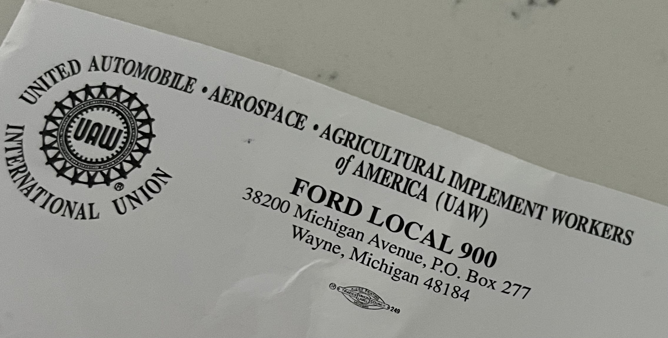 Ford Bronco This "Proudly Made in the U.S.A. Michigan Assembly Plant" sticker will be on windshields of all Broncos produced at MAP A905ABC5-9798-461B-8B8D-C6150657BD09