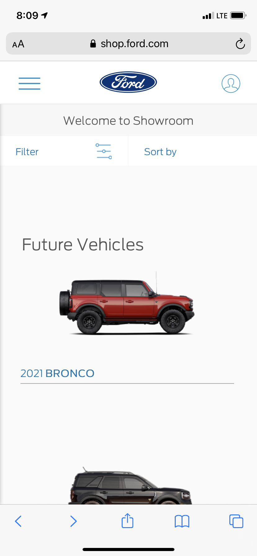 Ford Bronco Bronco Build & Price date A77E67A3-A904-45C0-960A-268AF295D041