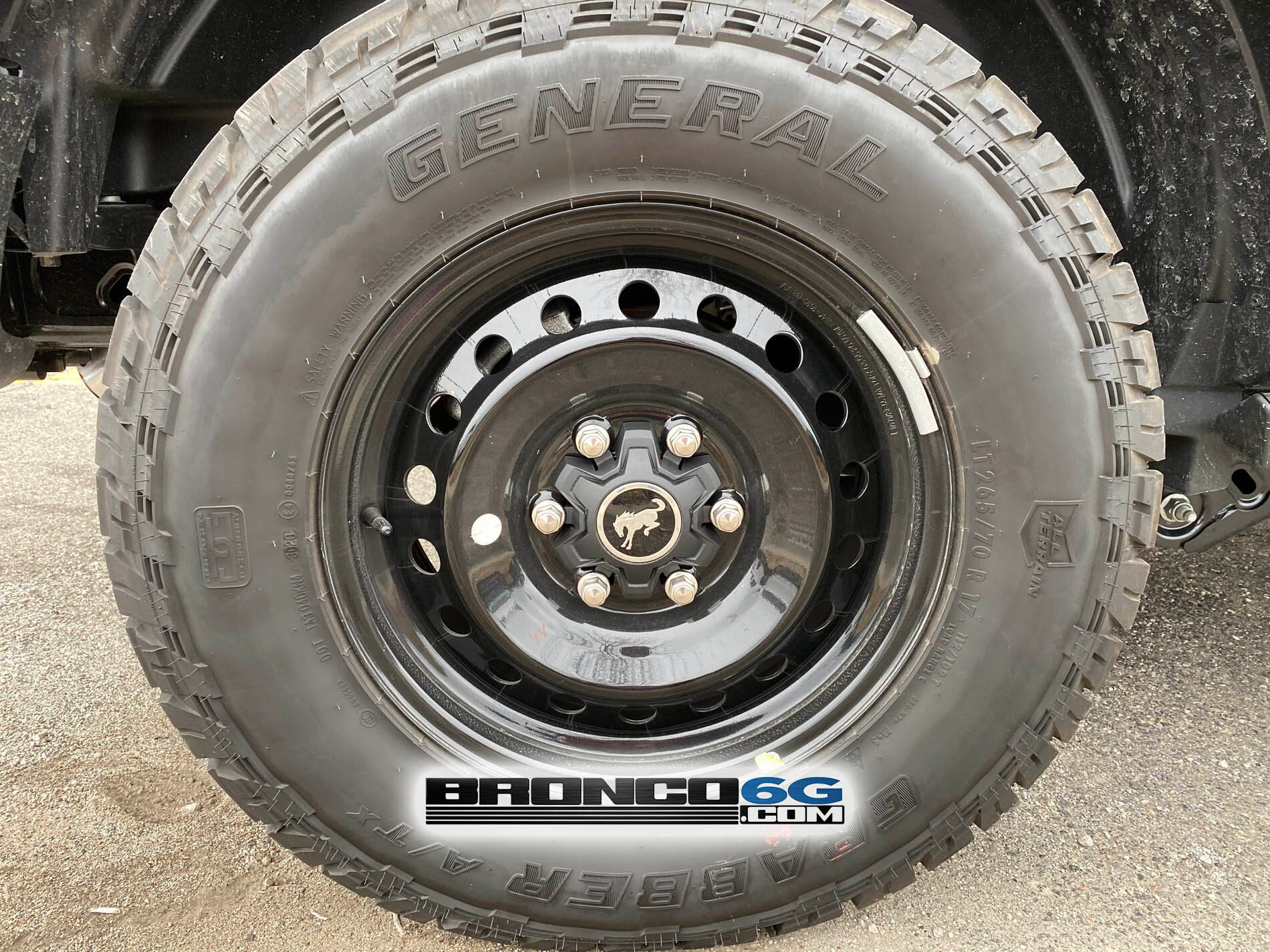 Ford Bronco 12/13 UPDATE - Updated control arms not just for Sasquatch 33s fitting OBX - 33.2x11.2 (275/70r18) close to max size after Ranger testing AC83B42C-AAAC-44C5-9B80-DB9F2C8C1F2E