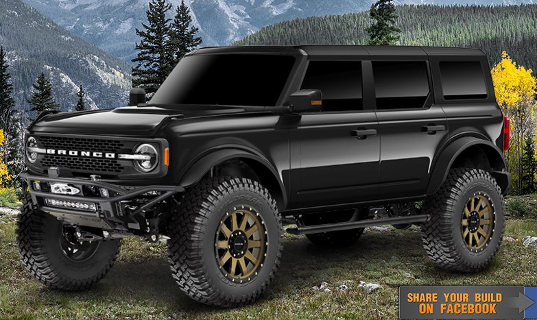 Ford Bronco Bronco "Interactive Garage" lets you color and modify with aftermarket parts Annotation 2020-07-29 083233