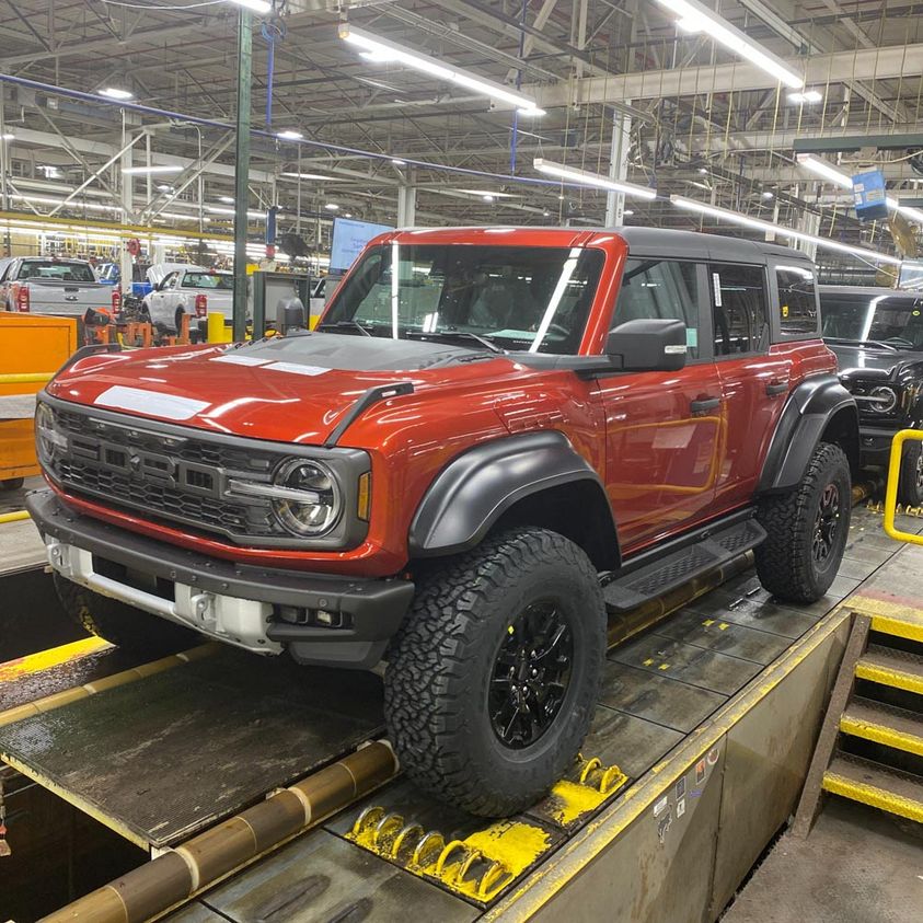 Ford Bronco vrtical's Bronco Raptor Mod Journal Assembly Line