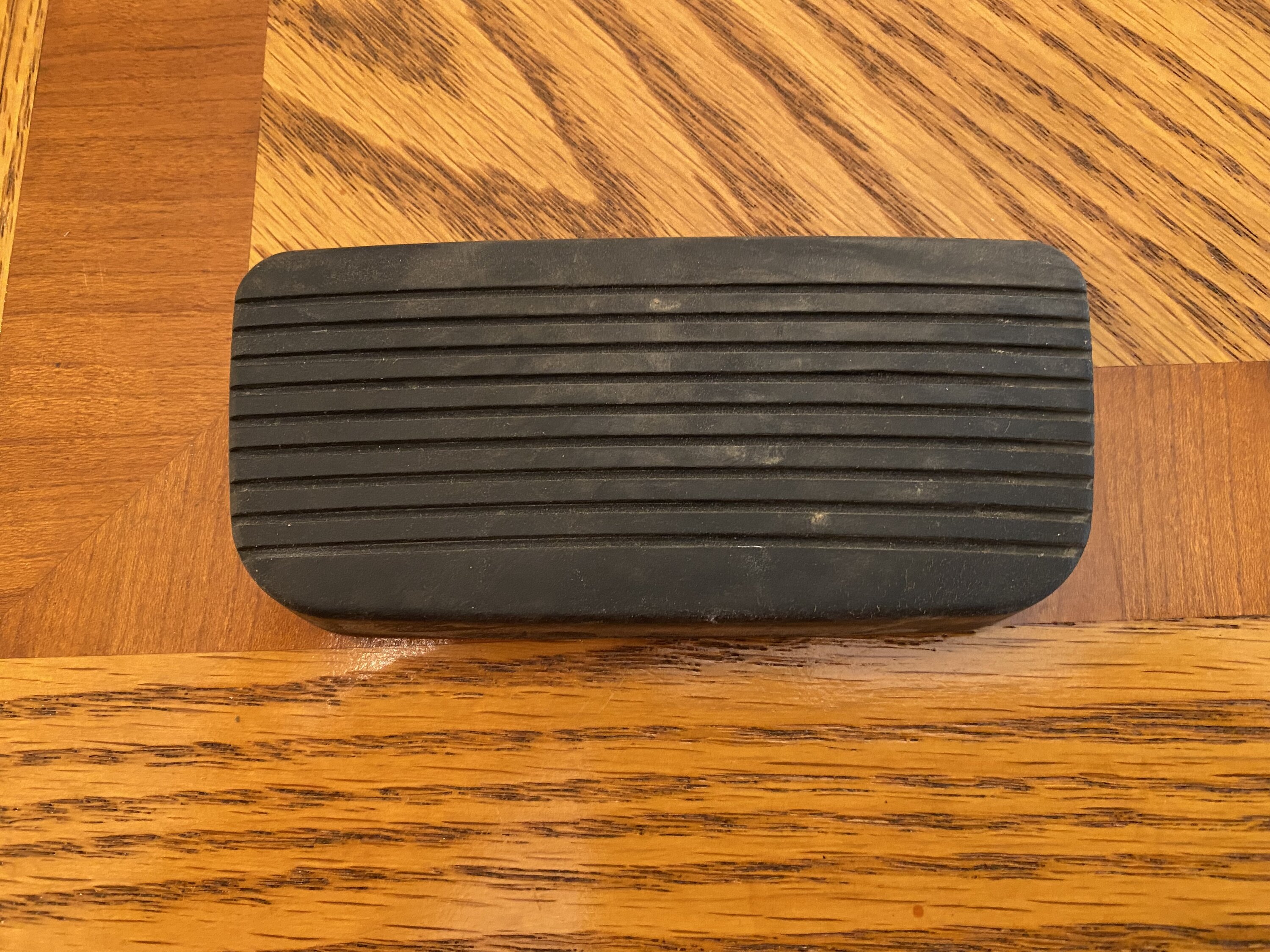 Ford Bronco Your Gas pedal has rubber: yes or no B5510857-B7FB-458A-8BD9-64F4040E82FF