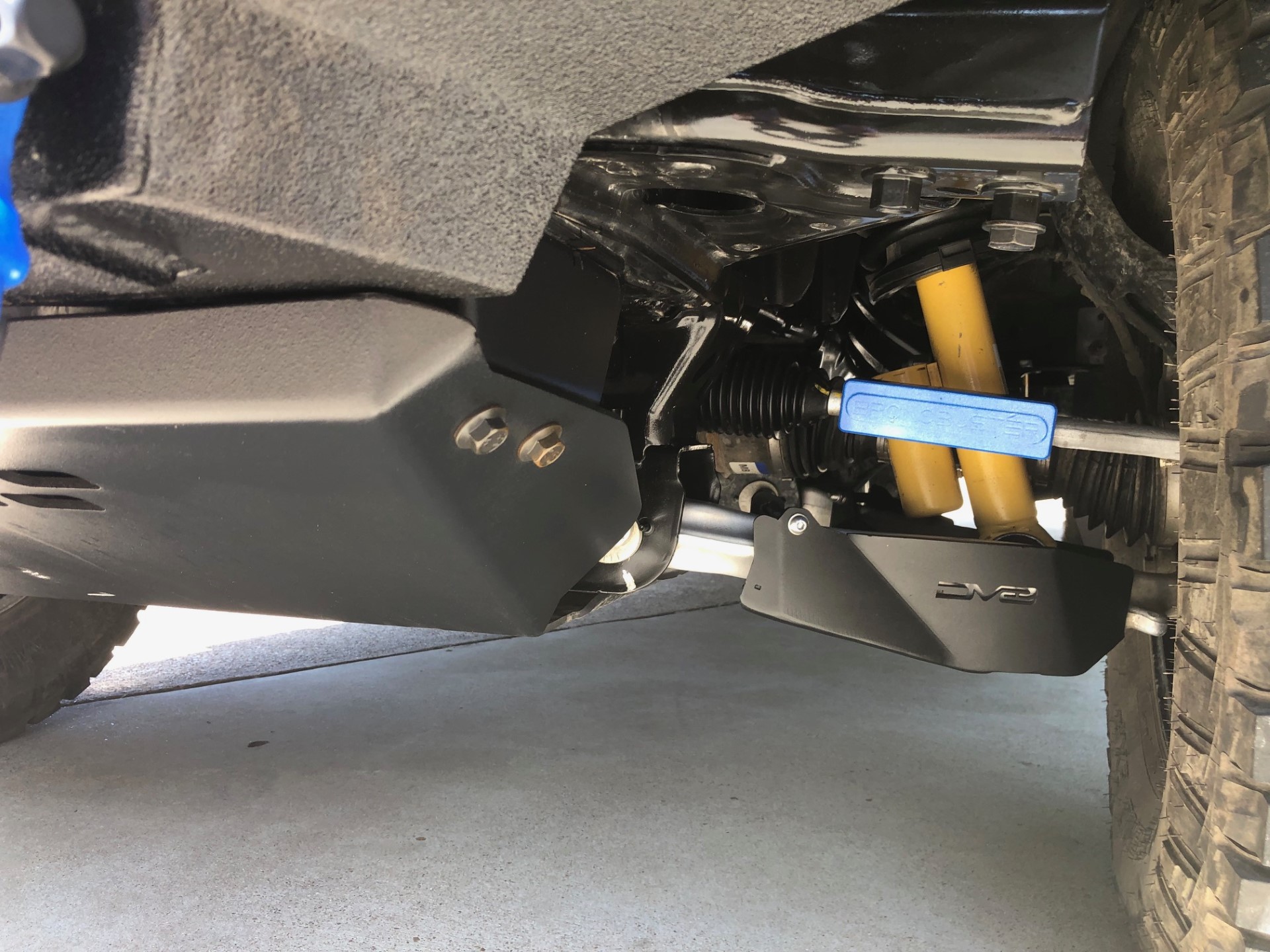 Ford Bronco Metalcloak vs JCR vs RCI Front Lower Control Arm Skid Plates B8