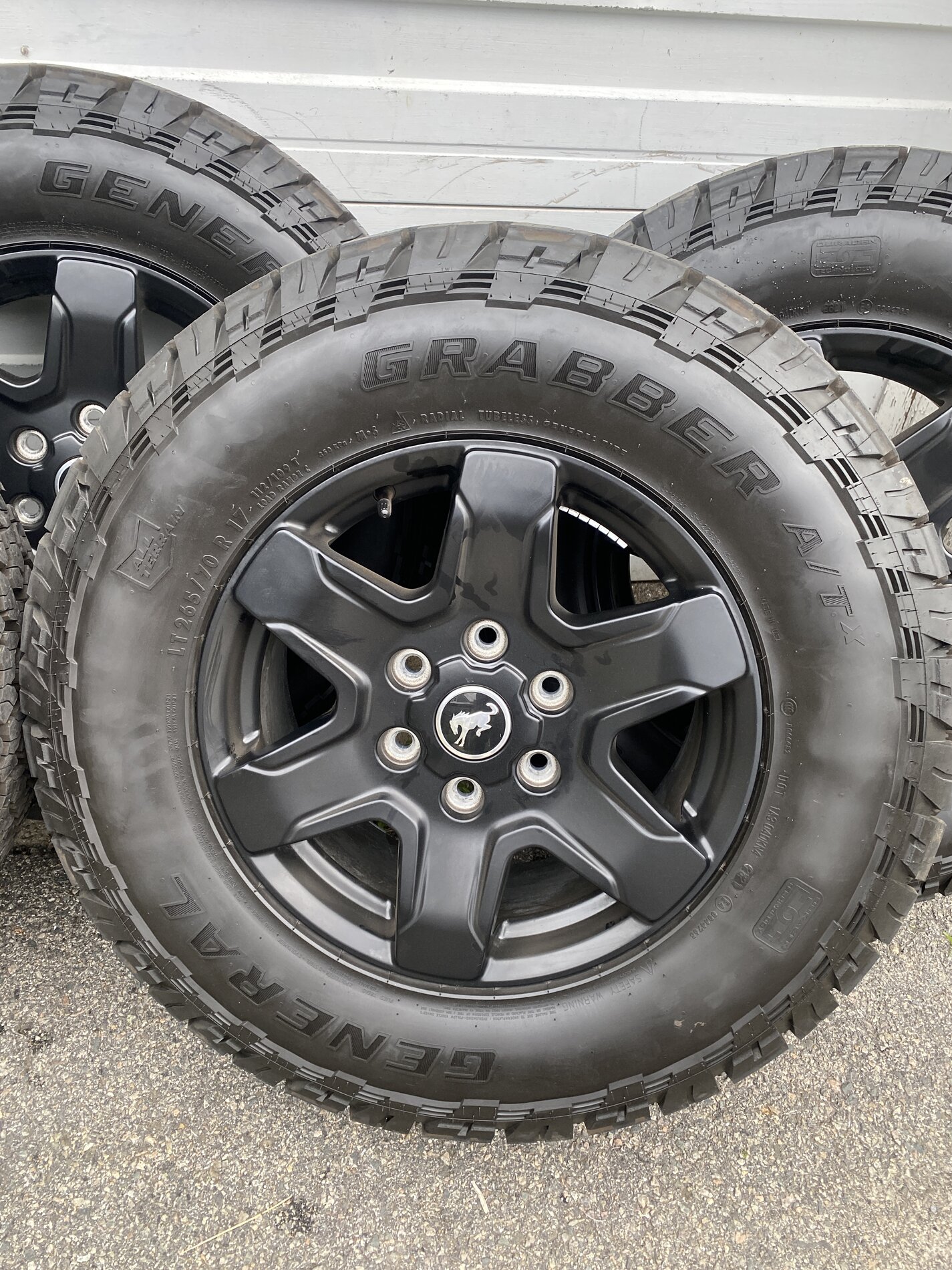 Ford Bronco For Sale: (5) Black Diamond Aluminum 17” and Tires $700 BAABFBD6-F03C-46AE-B4B7-6D2E28B072BD