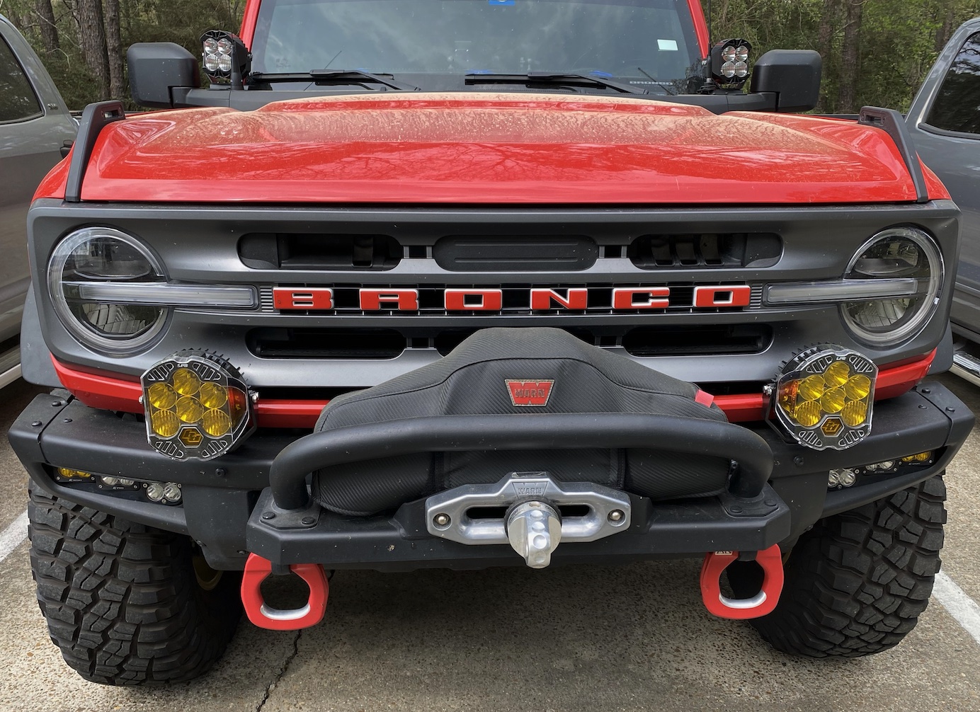 Ford Bronco Raptor Upgrade Suggestions Needed Baja Designs lights 2