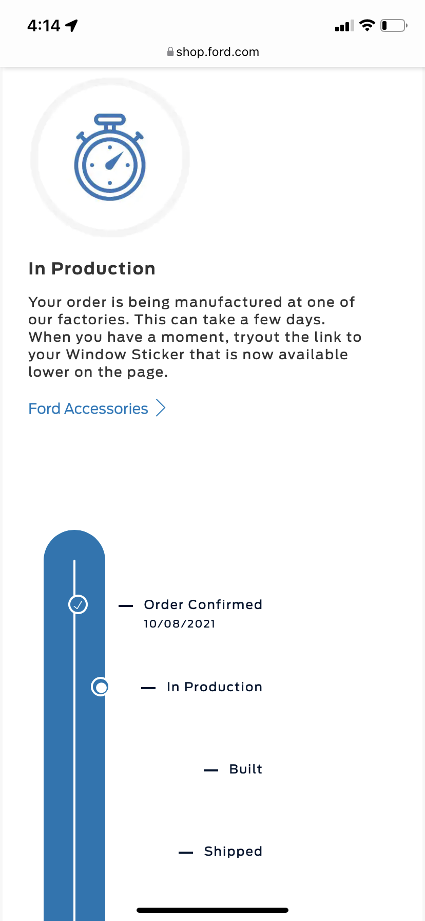 Ford Bronco 2/21/2022 Build Week Group BD09BB8A-1192-4675-ACBA-A5EFD40472DE