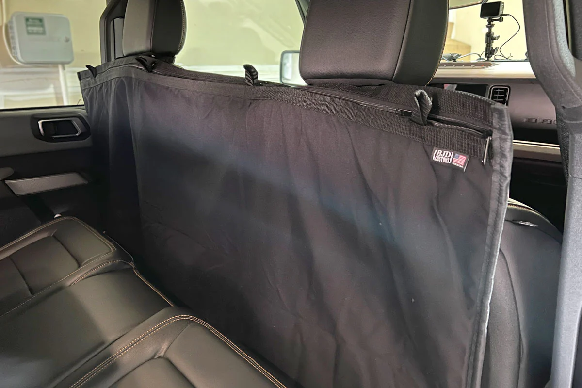Ford Bronco FS: CHEAP tailgate table, BJD Customs Window Storage Bag, Retractable Cargo Cover BJD