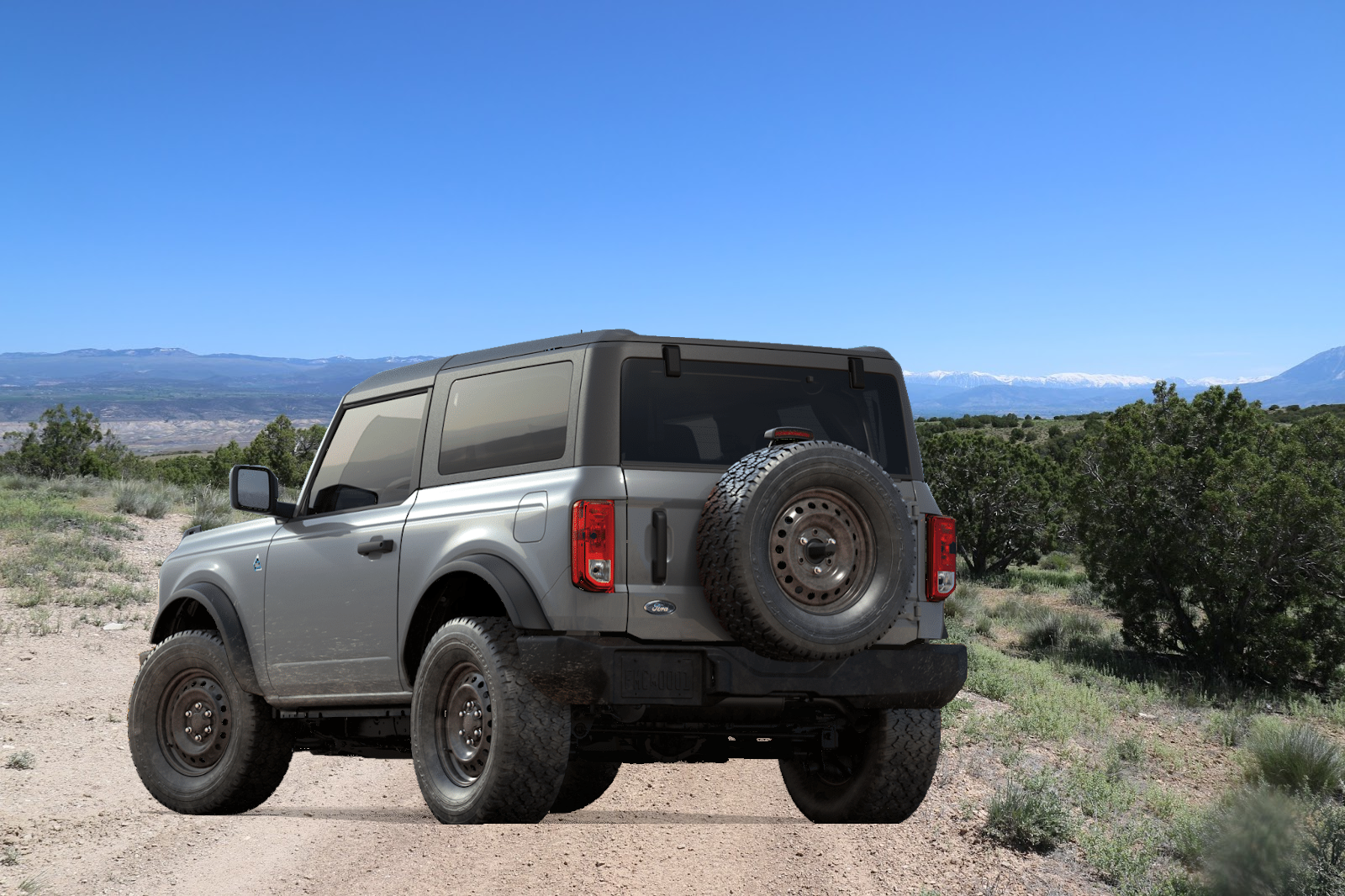 Ford Bronco Black Diamond - renderings from different perspectives black_diamond_rear_driver