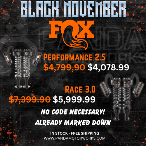 Ford Bronco Black F̶r̶i̶d̶a̶y̶ November Sales at Panda Motorworks! BN FOX