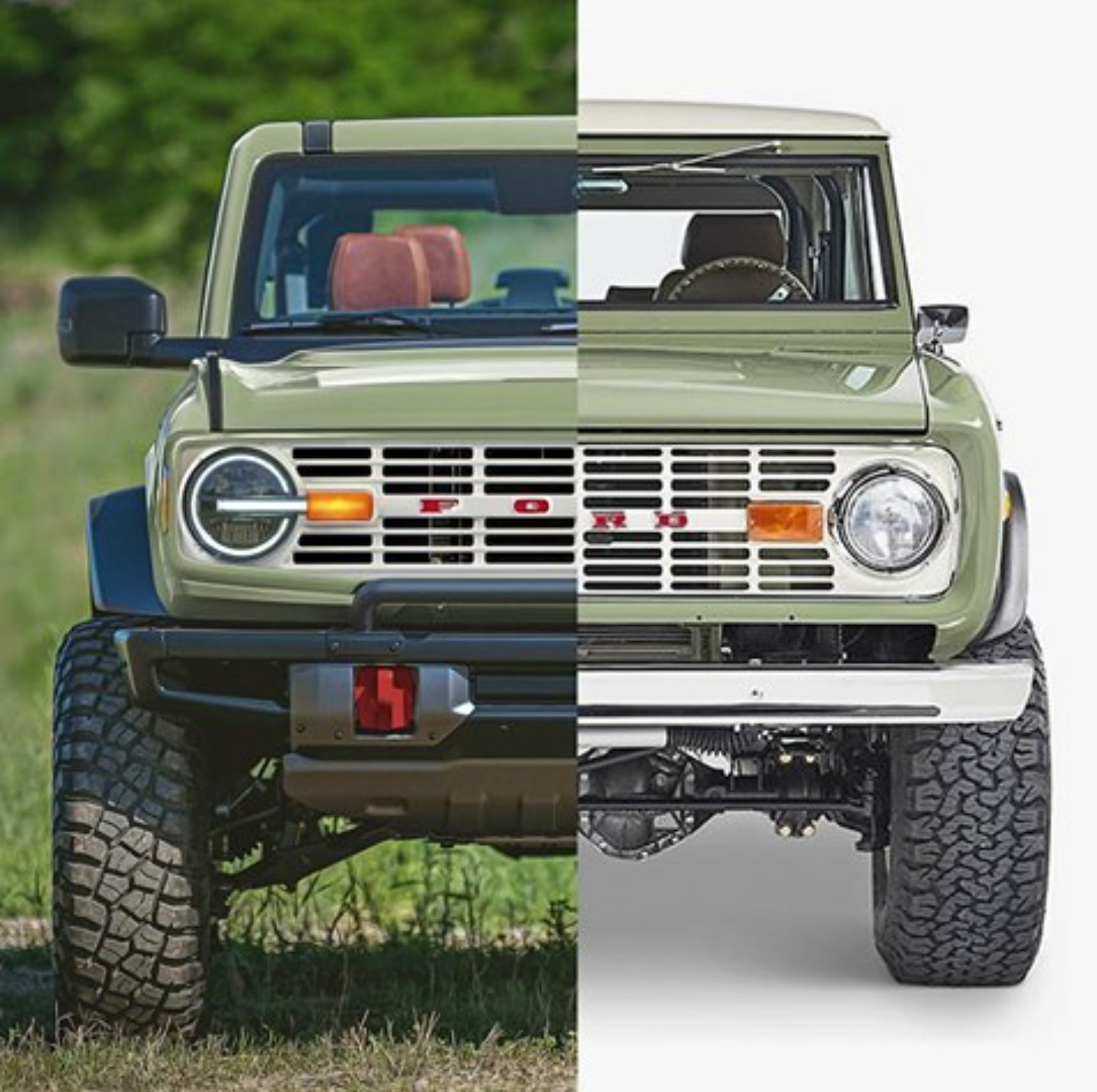 Ford Bronco Who wants a retro grille like this besides me? Unknown