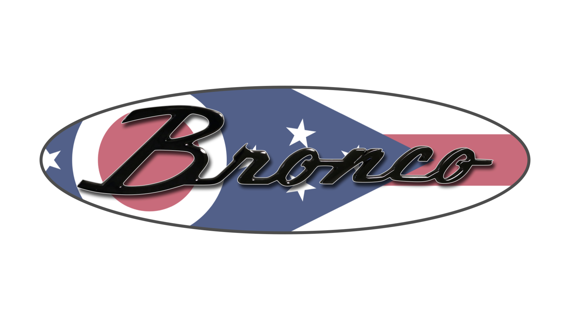 Ford Bronco High Resolution Bronco Digital Print with your State / Province / Country Flag ***FREE*** Bronco All.043