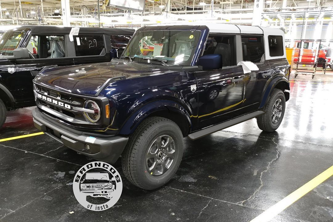 Ford Bronco Photoshopped leaked AMB with white top, OBX Bronco AMB copy 2