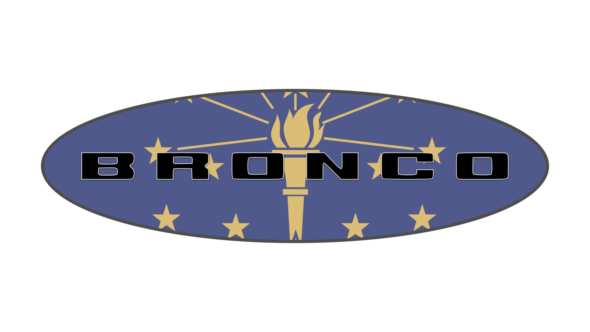 Ford Bronco High Resolution Bronco Digital Print with your State / Province / Country Flag ***FREE*** Bronco Indiana.002