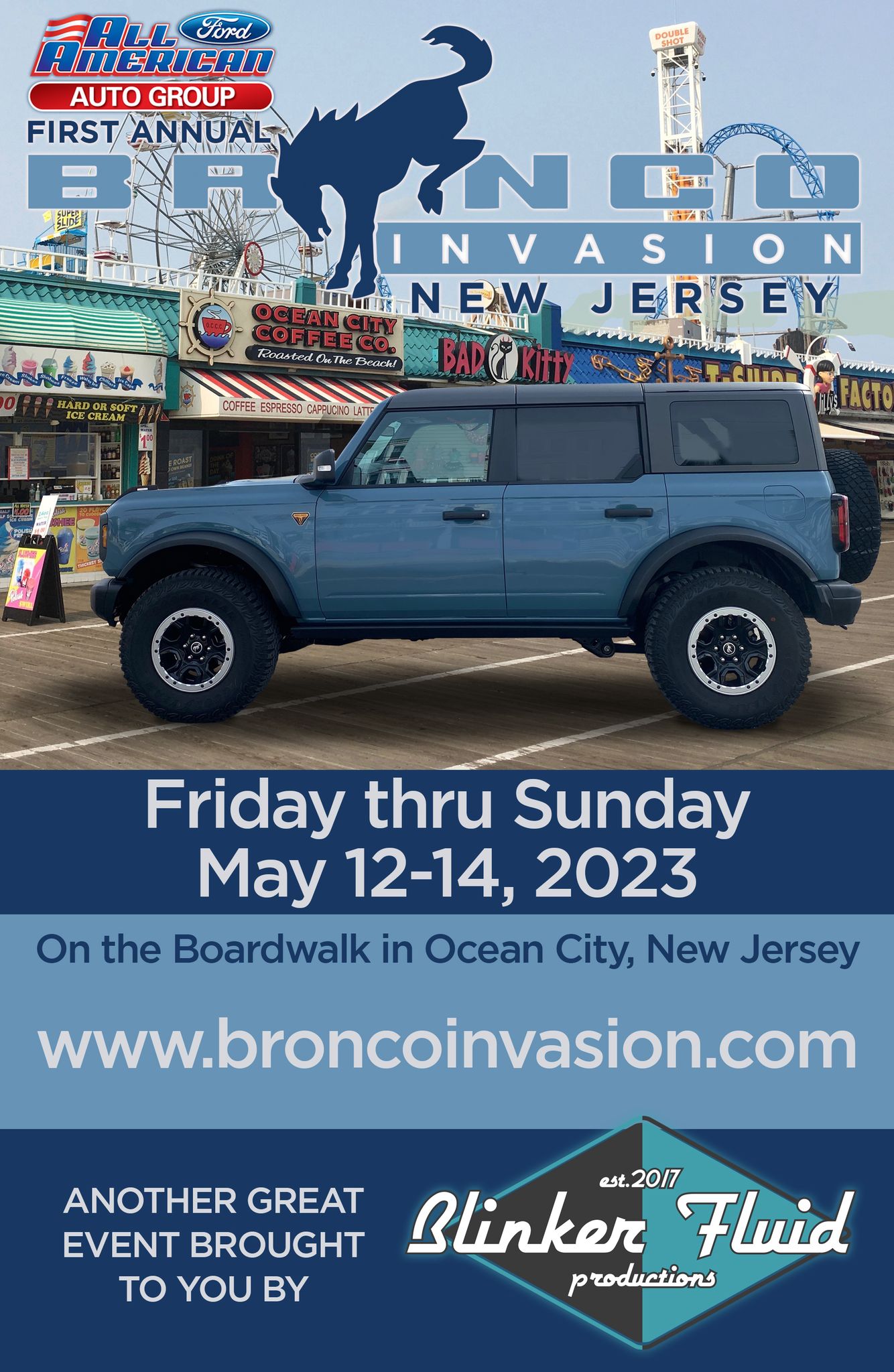 Ford Bronco Ocean City Bronco Invasion May 12-14 Bronco Invasion Main