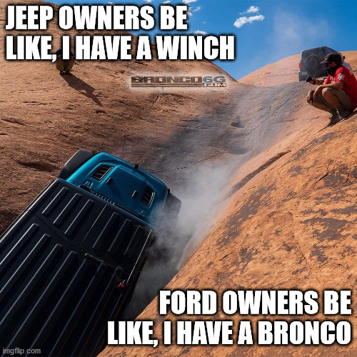 Ford Bronco How much more capable is the Base to the original Bronco? Bronco Jeep winch 2020s