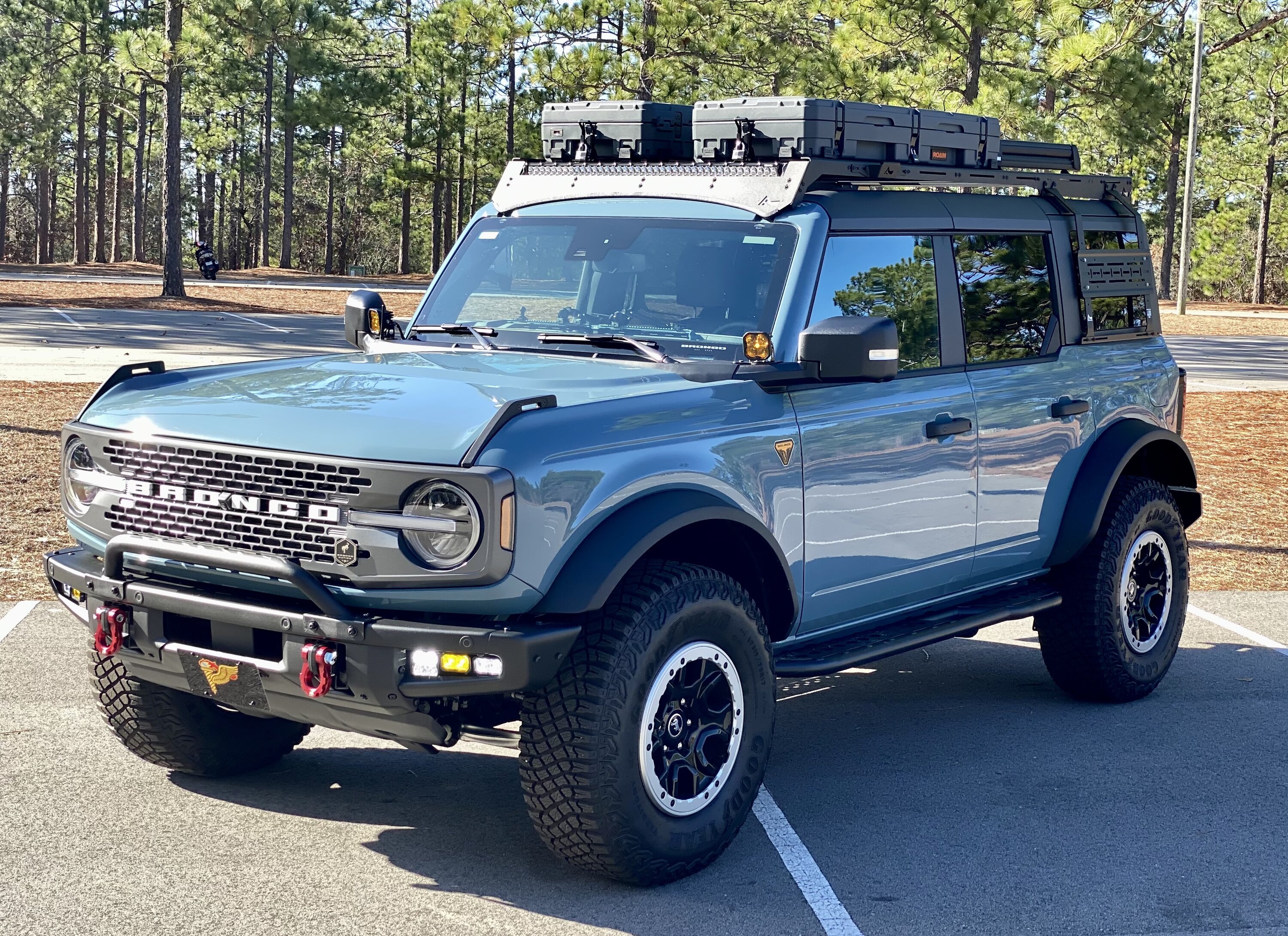 Ford Bronco What did you do TO / WITH your Bronco today? 👨🏻‍🔧🧰🚿🛠 Bronco