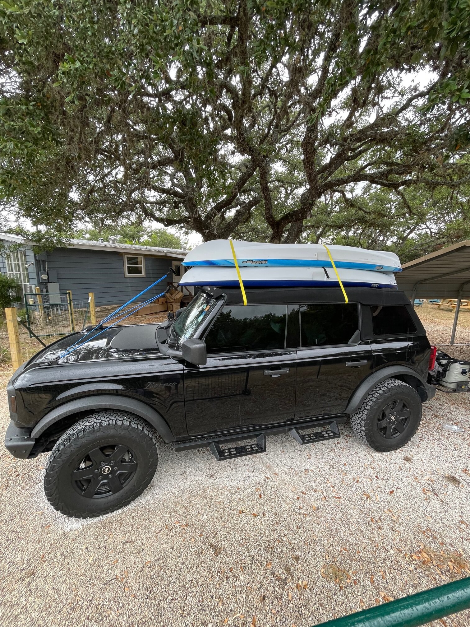 Ford Bronco Roof Rack for Soft Top?? bronco kayak