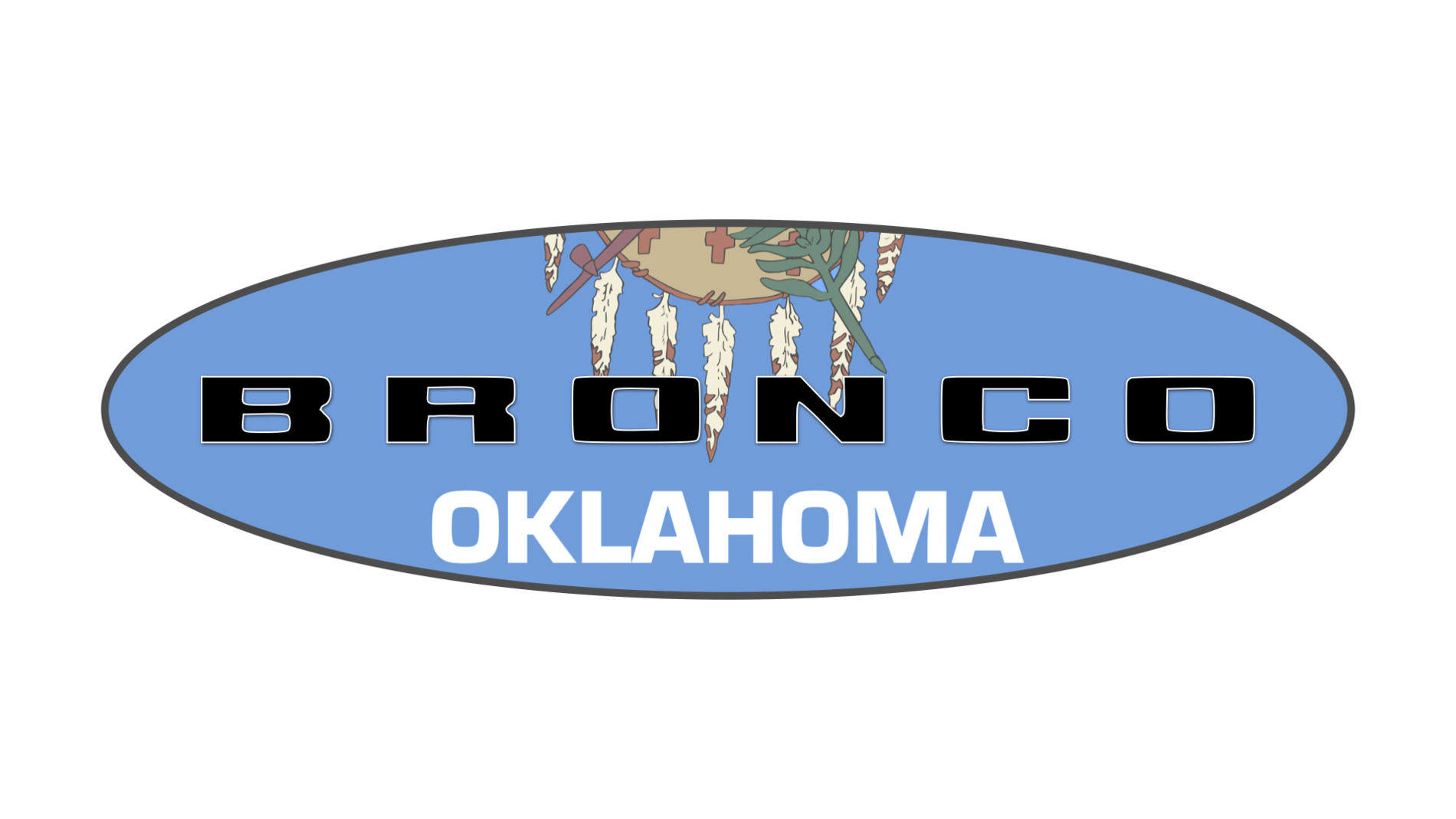 Ford Bronco High Resolution Bronco Digital Print with your State / Province / Country Flag ***FREE*** Bronco OK.002