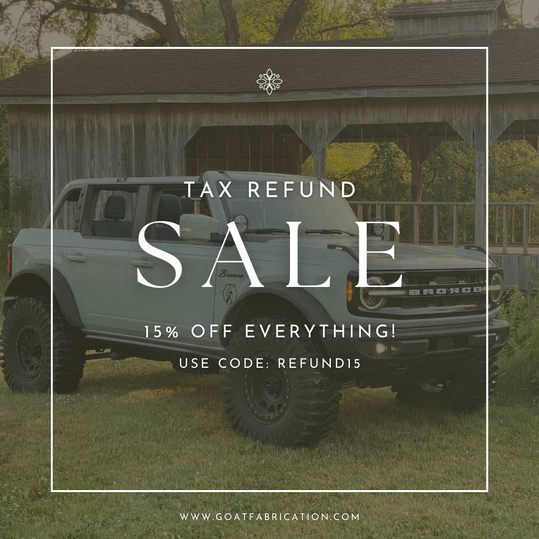 Ford Bronco SAVE WITH YOUR TAX REFUND! BRONCO TAX REFUND