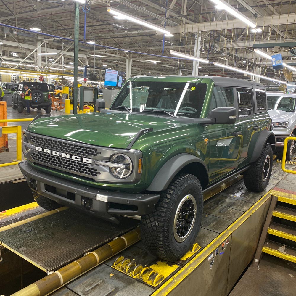 Ford Bronco 5/23 Build Week Bronco_Production Line