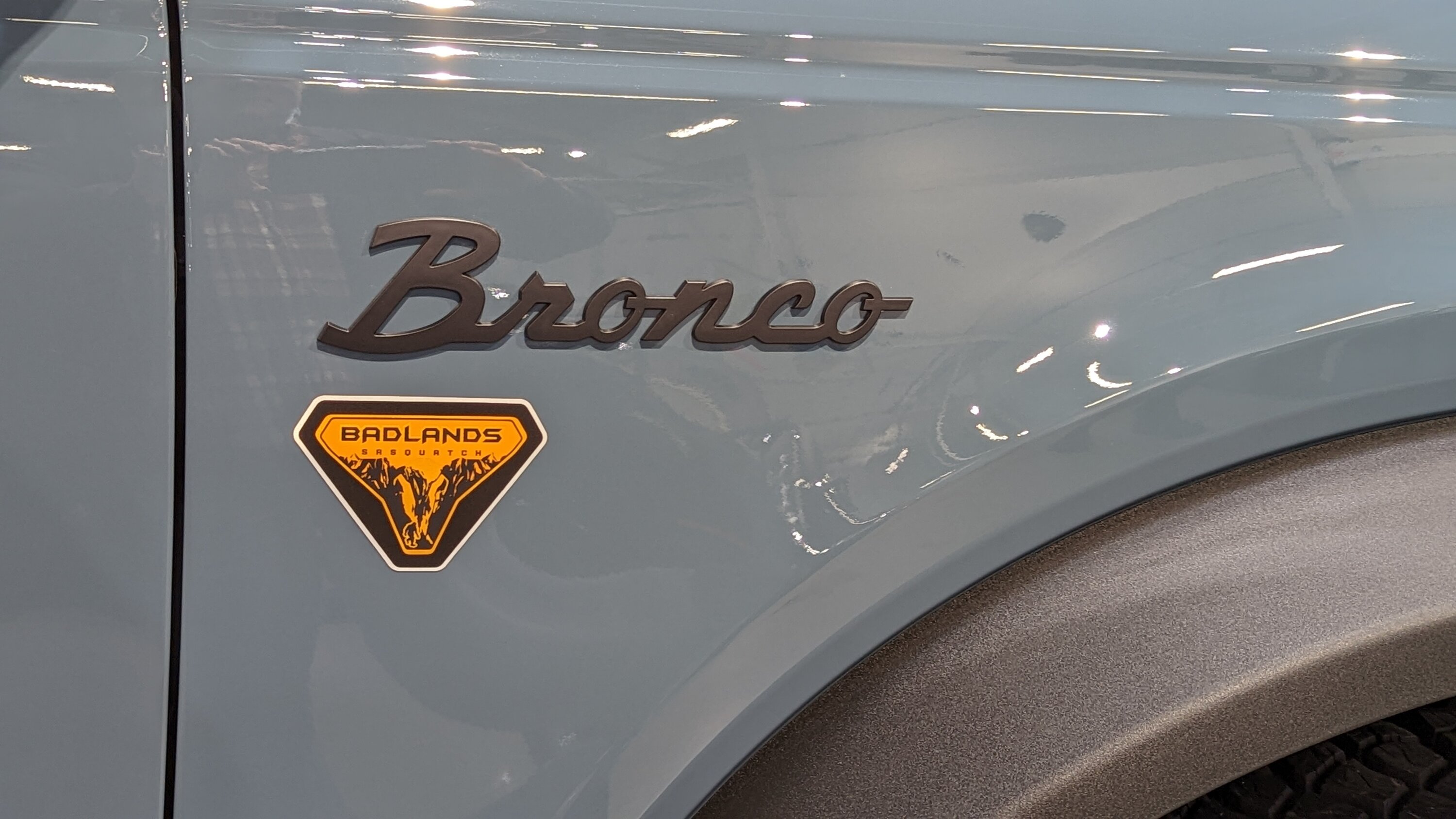 Ford Bronco Guys, why the heck does everyone debadge their trim emblems? 20230213_125834