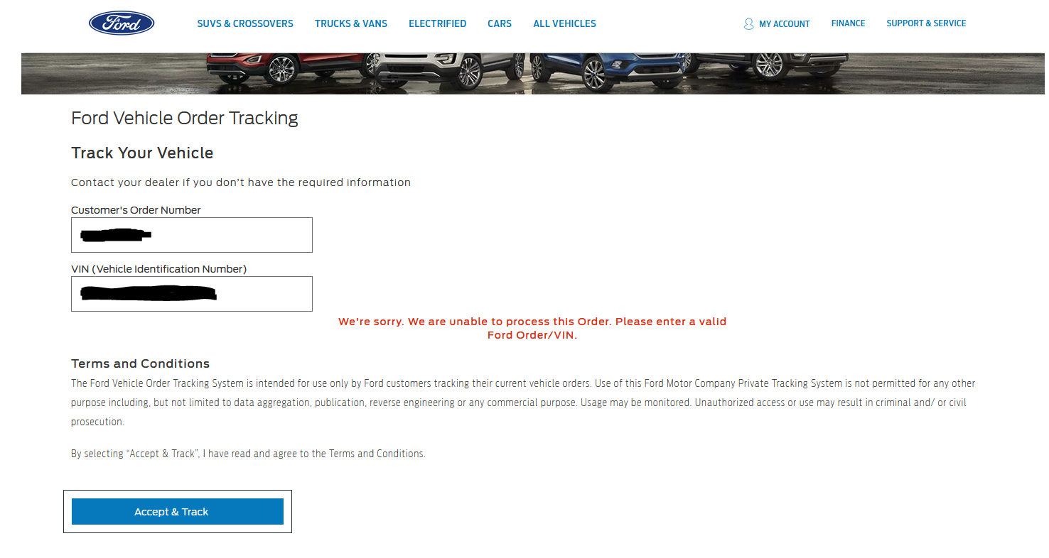 Ford Bronco Ford website can't find my order today, have order number and VIN from Ford. BroncoTracker.PNG