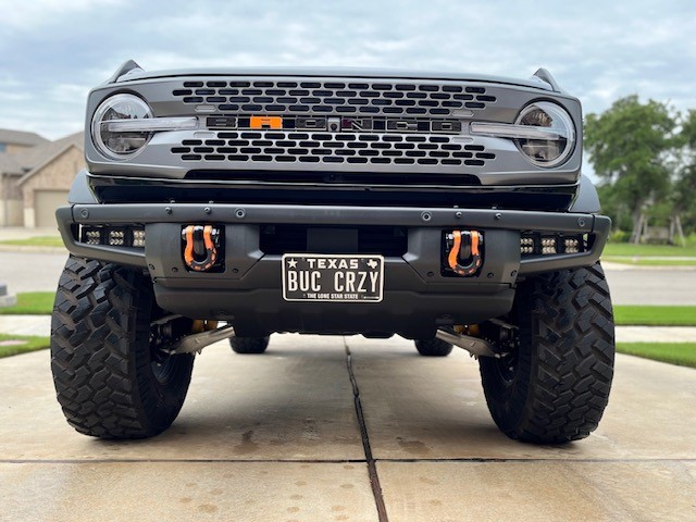 Ford Bronco BUC CRZY Build on 4" Lift +  37's Bronky Front End 7-2023