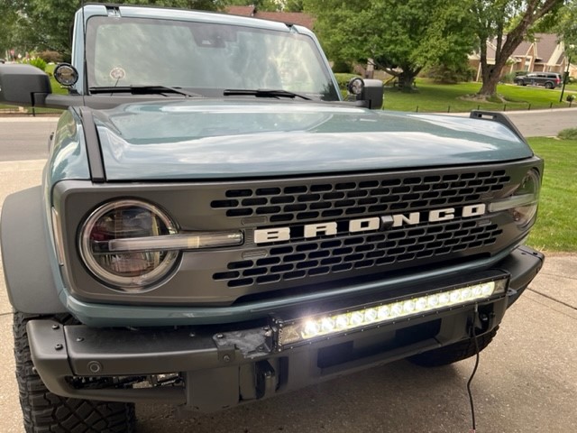 Ford Bronco OPINION- What Do You Think About These New Light Mounts? Bumper Mounts Rigid 30 4