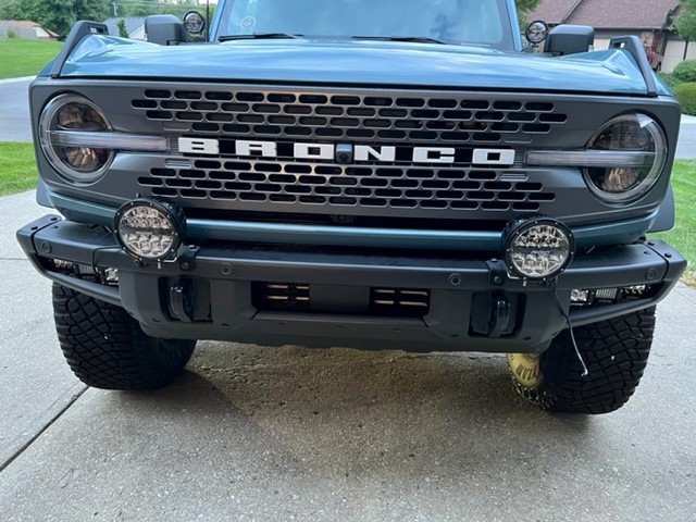 Ford Bronco OPINION- What Do You Think About These New Light Mounts? Bumper Mounts Rigid 360 1