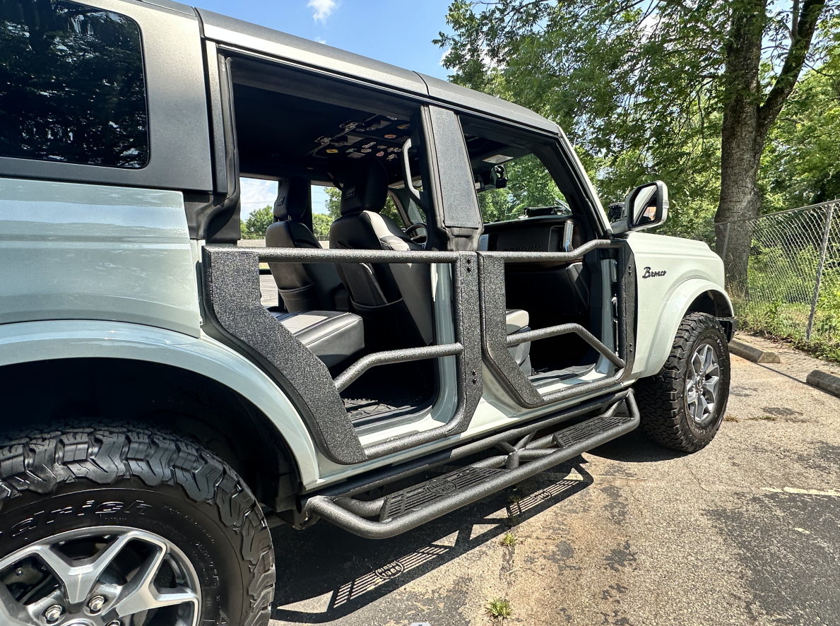Ford Bronco New Tube Doors! From Hooke Road. Only For $349.99. BXG.8916-S Hooke Road Fod Bronco Tube Half Doors