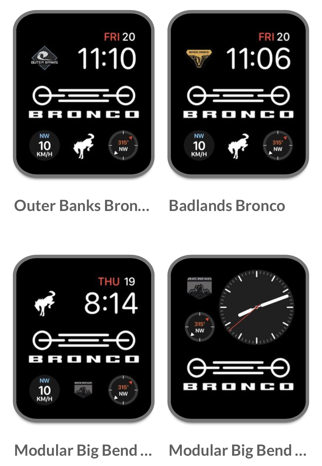 Ford Bronco Bronco Apple Watch Faces 0A827924-C2B3-4030-A892-B793A02FD4DB