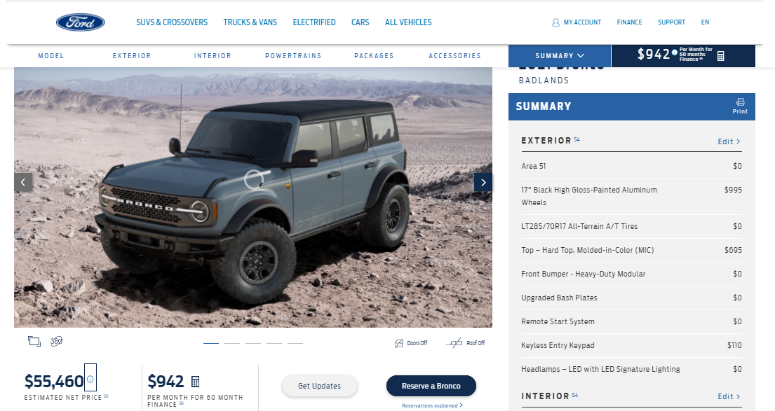 Ford Bronco 2021 Bronco BUILD & PRICE Configurator Is Finally Live (For Real)!! Share your build inside. Capture.PNG