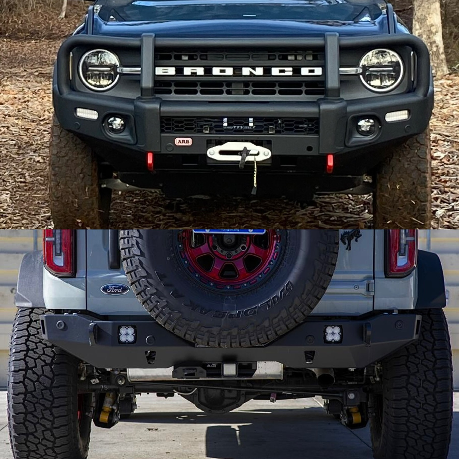 Ford Bronco JcrOffroad’s new Crusader front and rear bumper! CF9BE6F7-6149-4E4B-AE16-90A2A2FB31AA