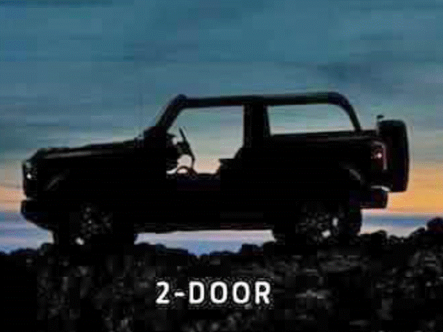 Ford Bronco Leaked: Ford Bronco Family Silhouette Teaser (First Top Off Look)! Compare