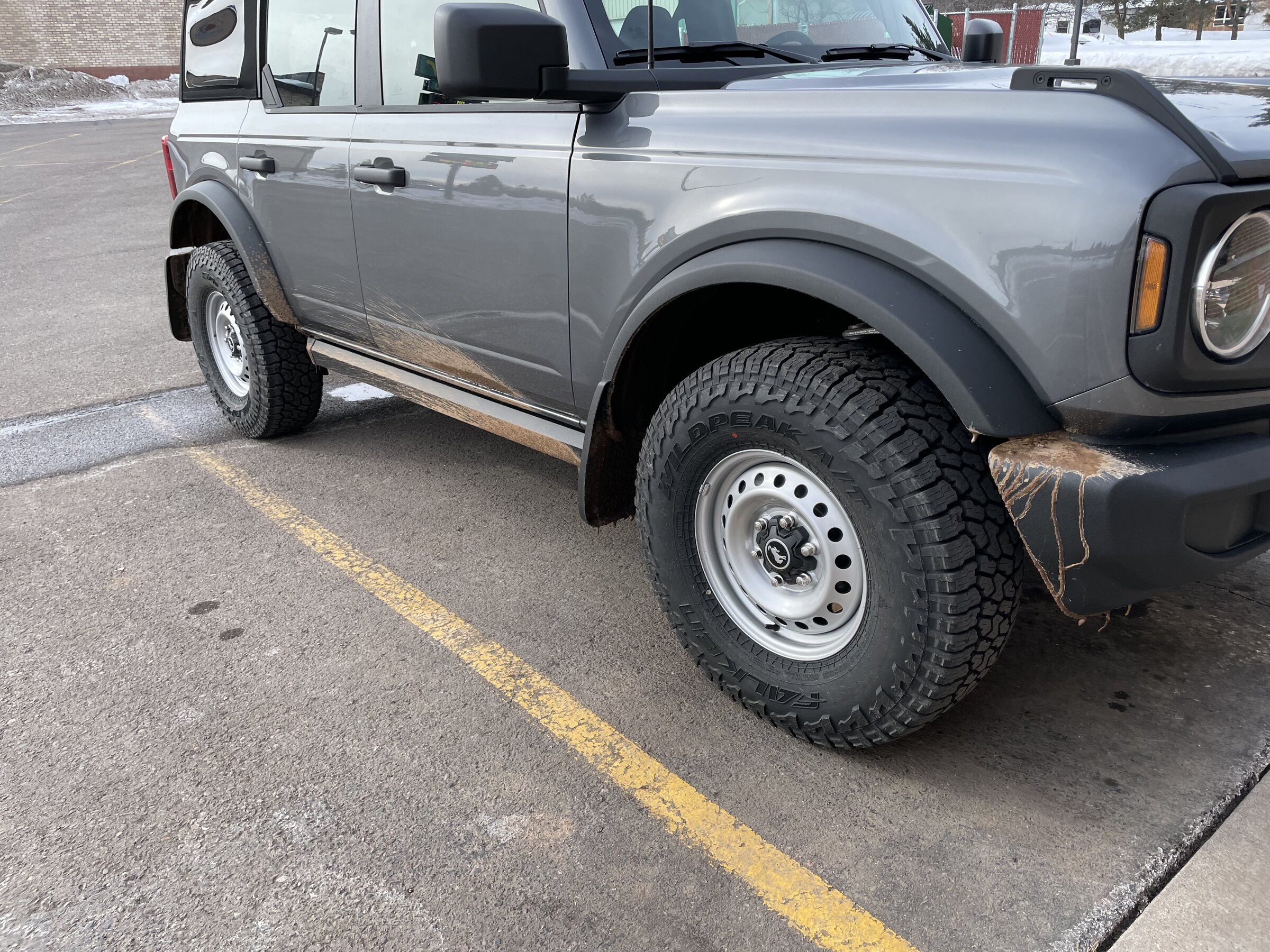Ford Bronco RekGen mud flaps didn’t save my paint D464F69B-7465-4D52-8134-C935A83C8FE1