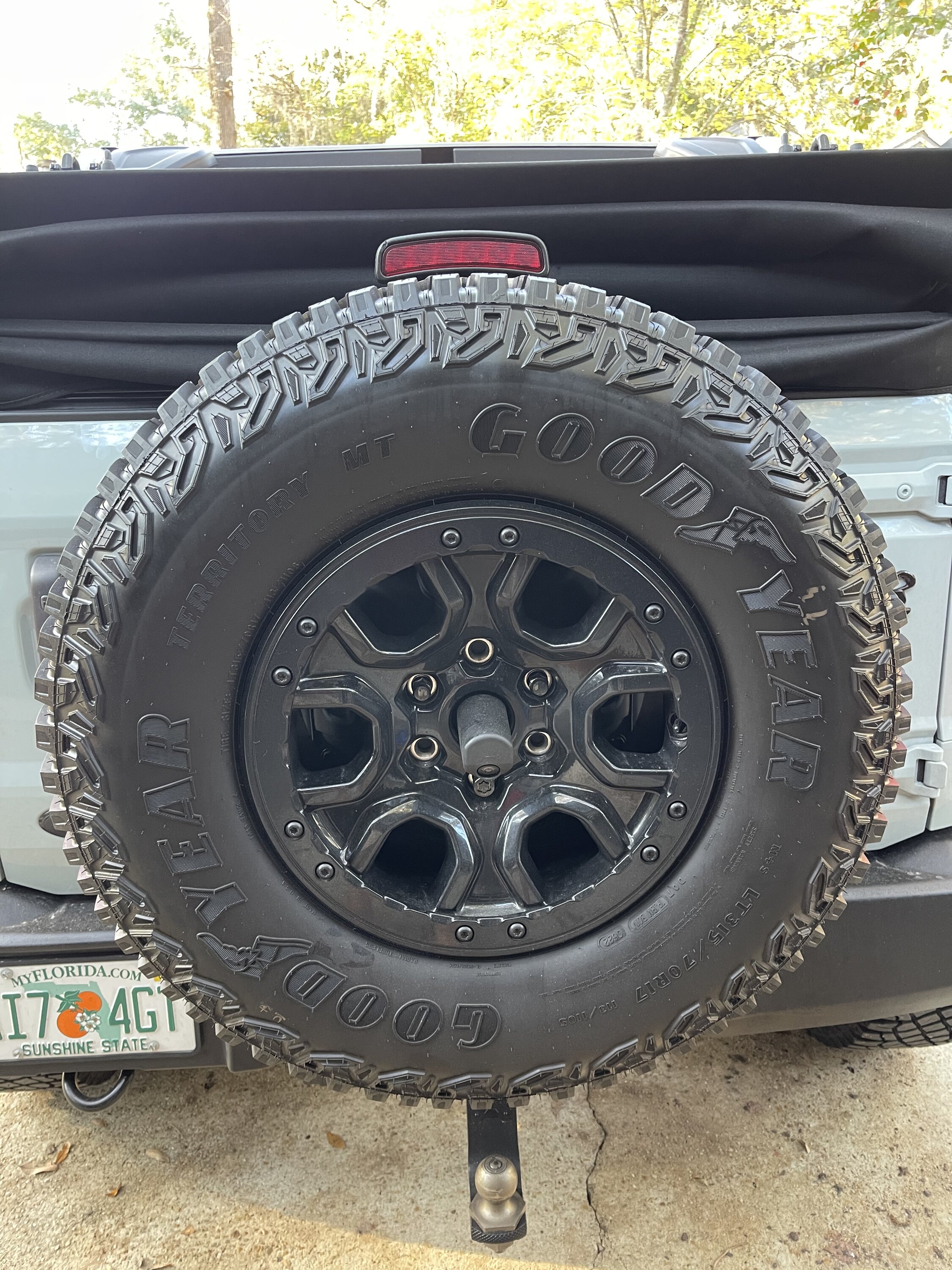 Ford Bronco Selling set of 5 OEM Sasquatch black wheels - $1,000 D566784B-E682-4062-A979-2280F42B42EF