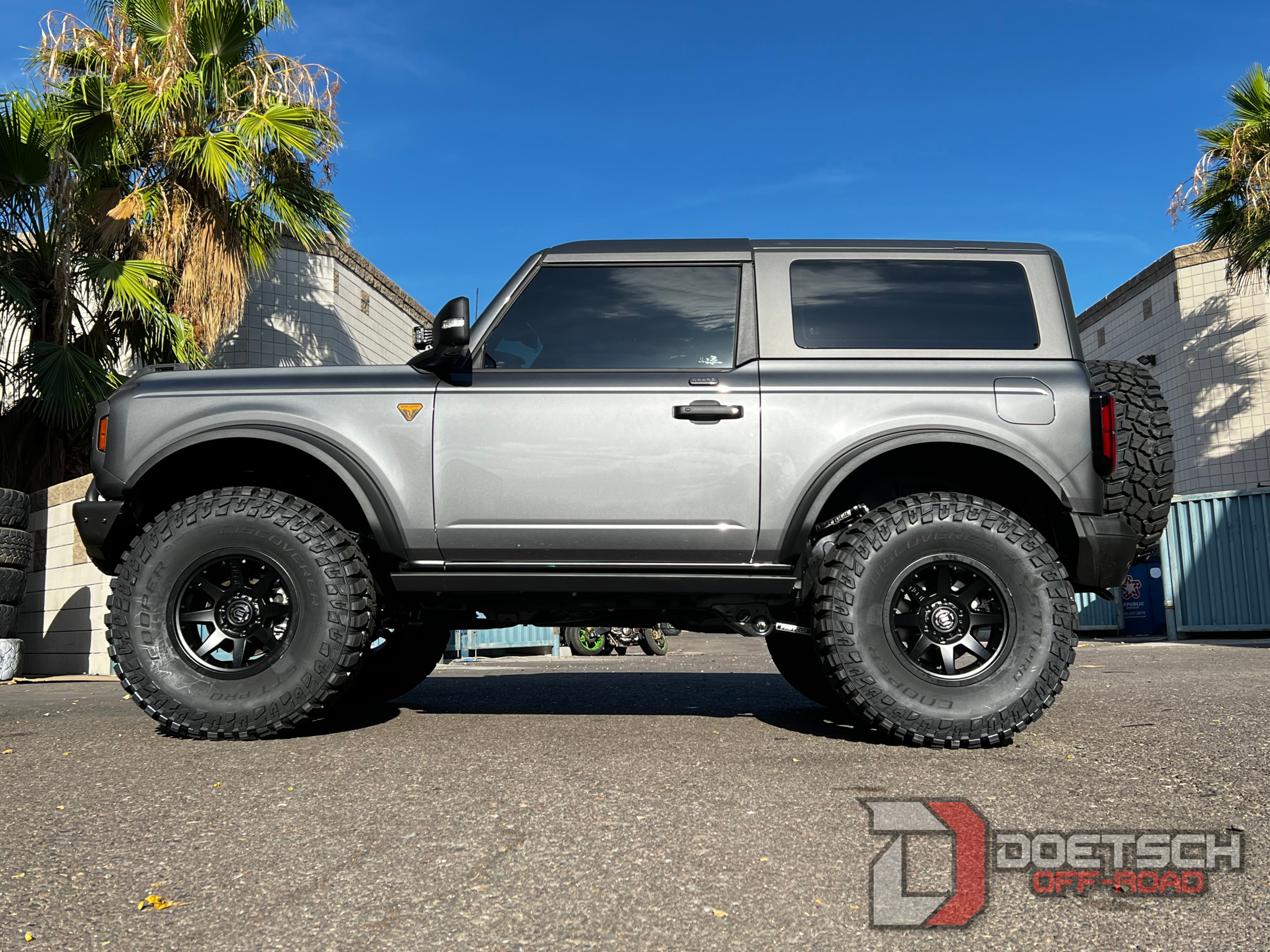 Ford Bronco Brians Carbonized 3" Fabtech Full 2 door build - by Doetsch Off-Road. Doetsch Off-Road3618 (37)