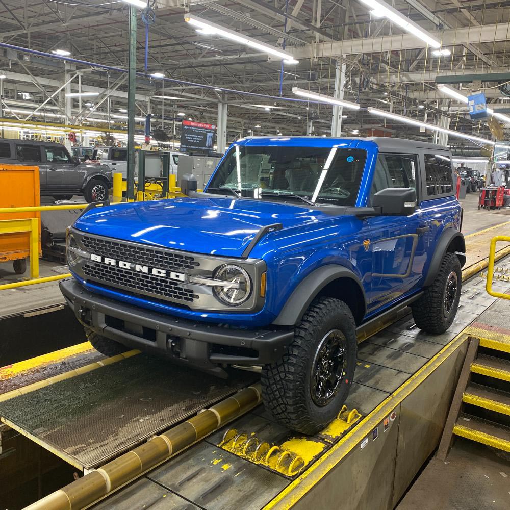 Ford Bronco 🛠 4/25/22 Build Week Group Donnell Bronco
