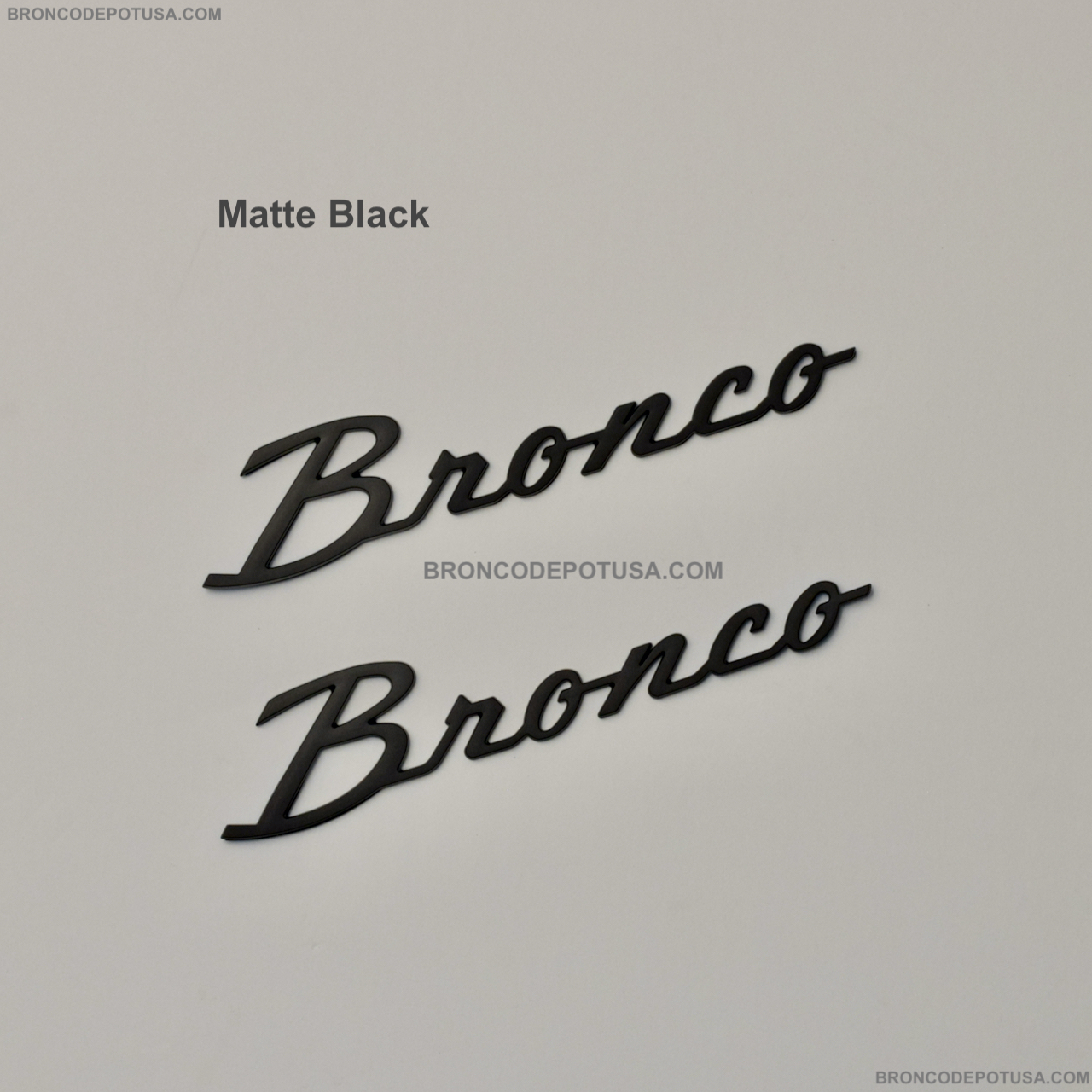 Ford Bronco Adhesive backed Heritage Bronco Fender Badges by BroncoDepotUSA [NO LONGER AVAILABLE] 20210829_183555