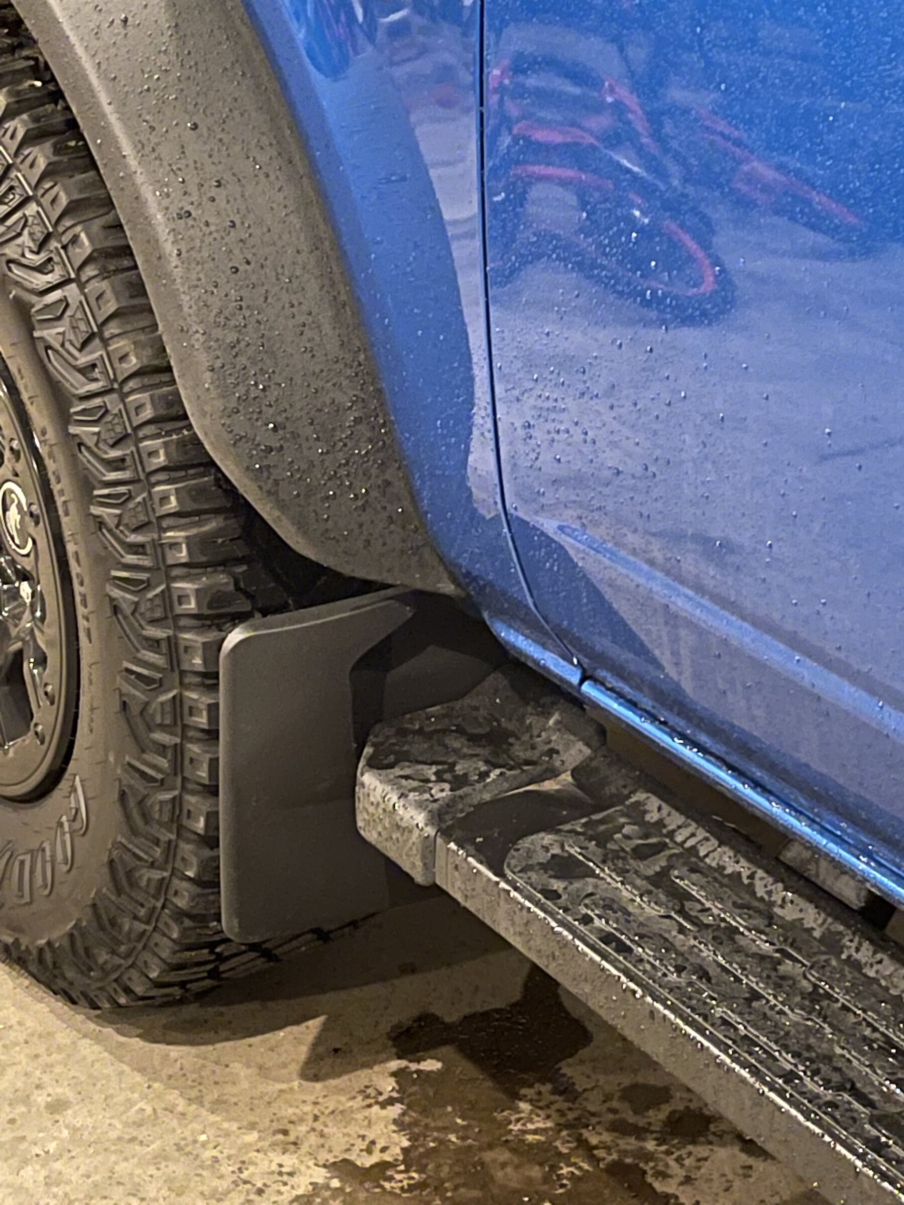 Ford Bronco Weather Tech Mud Flaps for Wildtrack installed E0F4C6A5-DC9F-4DA3-ABB5-DCA7BBA15416