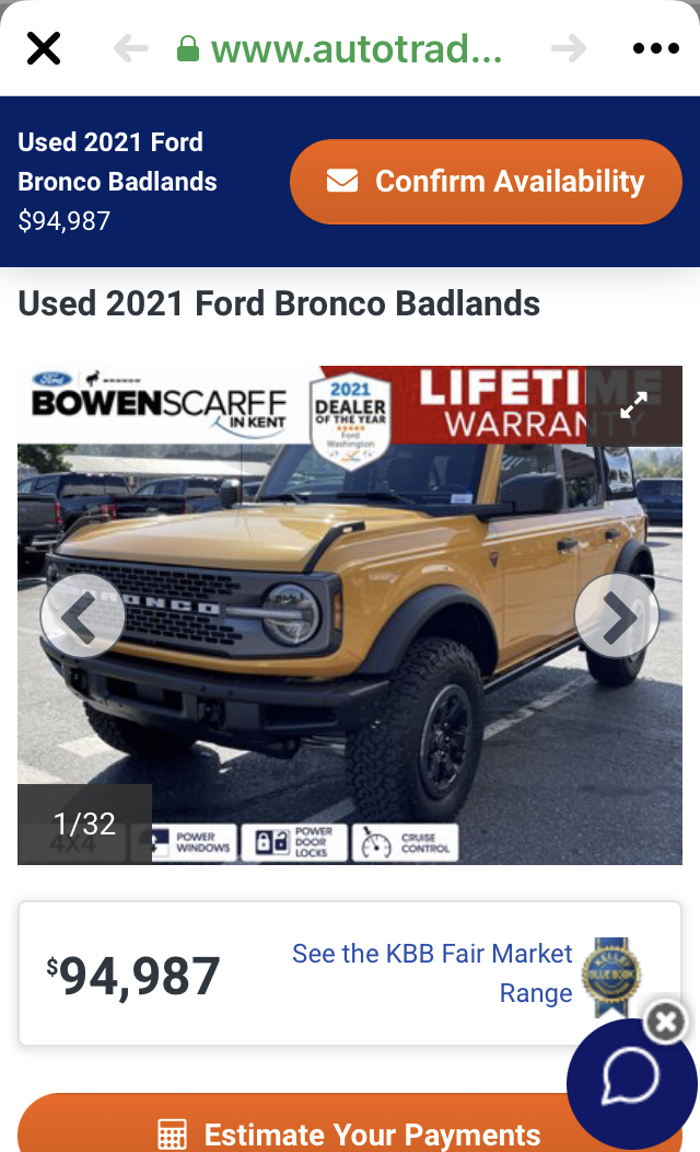Ford Bronco Price Gouging E27CBD6B-64E8-497E-9543-69FBA8DEC4E8