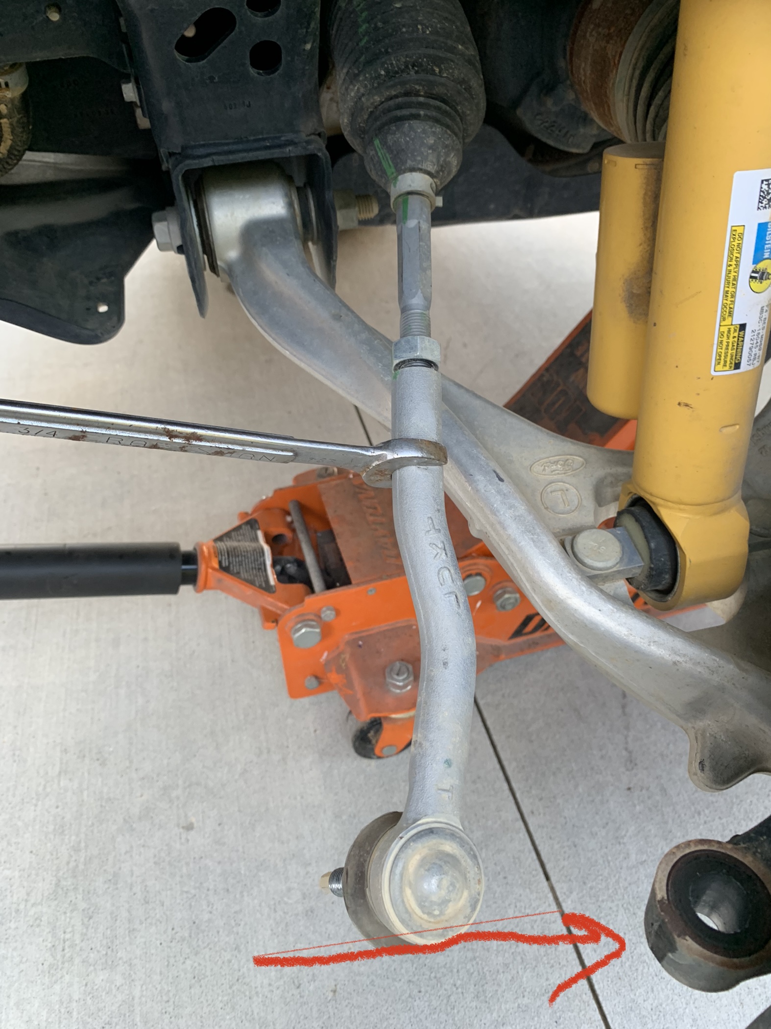 Ford Bronco JKS Tie Rod Sleeve install walk-thru DIY writeup E2FE8A20-99EF-4D04-B2C0-AC8DBA601139