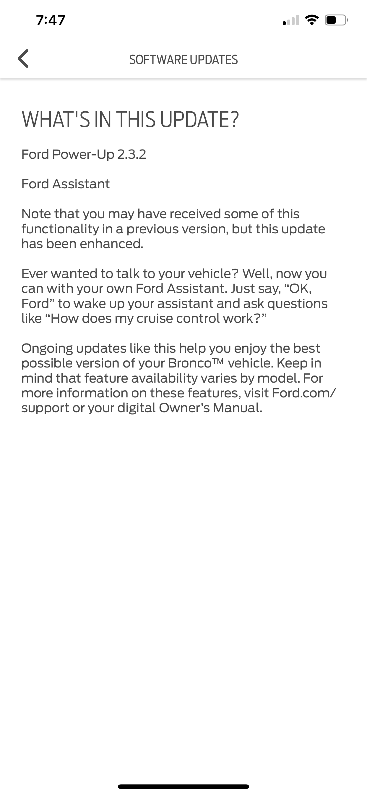 Ford Bronco How to never miss a OTA software update! [Instructions] DAFDE697-1242-4080-B133-608B59637A61