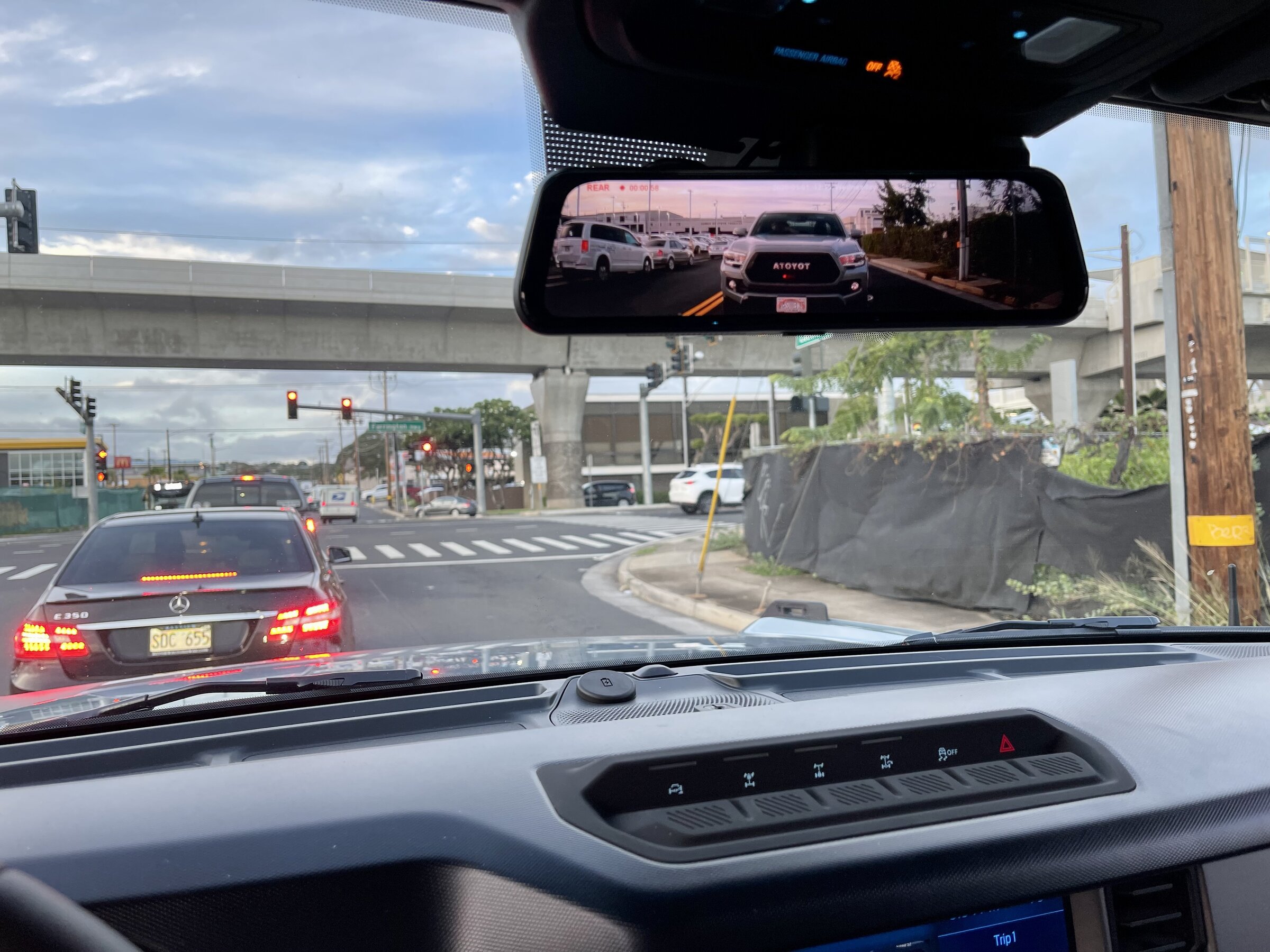Ford Bronco Cost to install Brandmotion Digital Rearview Mirror/Dashcam @ 4WP Store - $330 a fair price? (Install Complete - Review Begins) E4884750-6F6B-4A5C-BDCF-113514B08D0C