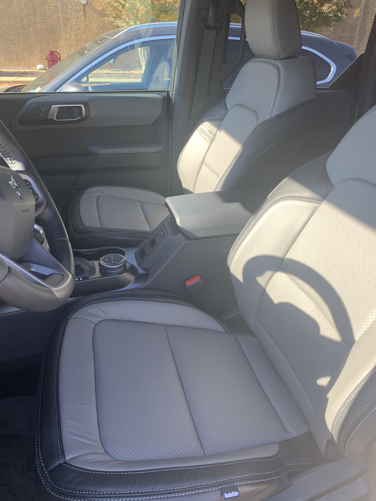 Ford Bronco Installed Katzkin custom leather seat covers in Big Bend interior E5925065-32B5-4202-A19E-0BE1EE6F540F
