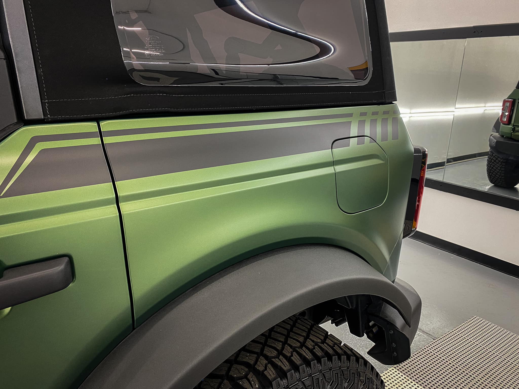 Eruption Green Bronco XPEL Stealth PPF Wrapped + Graphics + Racing Stripes 2.jpg